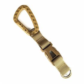 Multifunction Combination Backpack Tricyclic Buckle for Outdoor Hiking (Color: Khaki, Type: Hiking Supplies)
