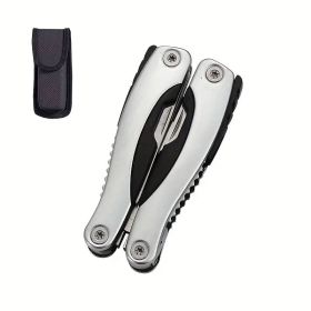 "Ultimate Survival Pliers Set - Military Grade Stainless Steel with 12 Functions" (Color: Silvery camping outdoor special)